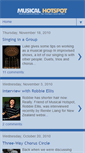 Mobile Screenshot of musicalhotspot.com